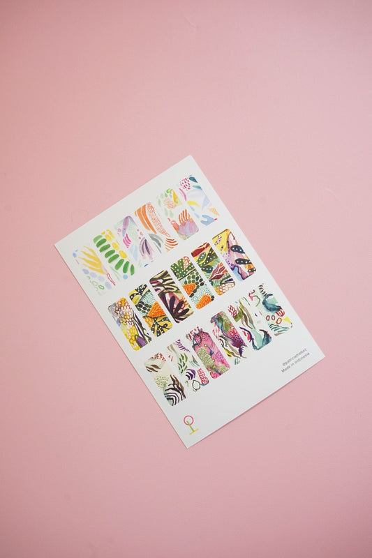 Garden Rectangle  Sticker Sheet